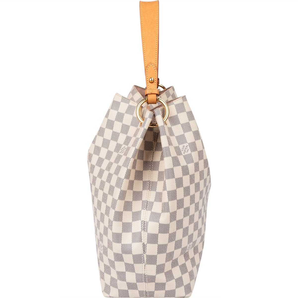 Sac à main Louis Vuitton Monogram Graceful MM en toile Damier Azur