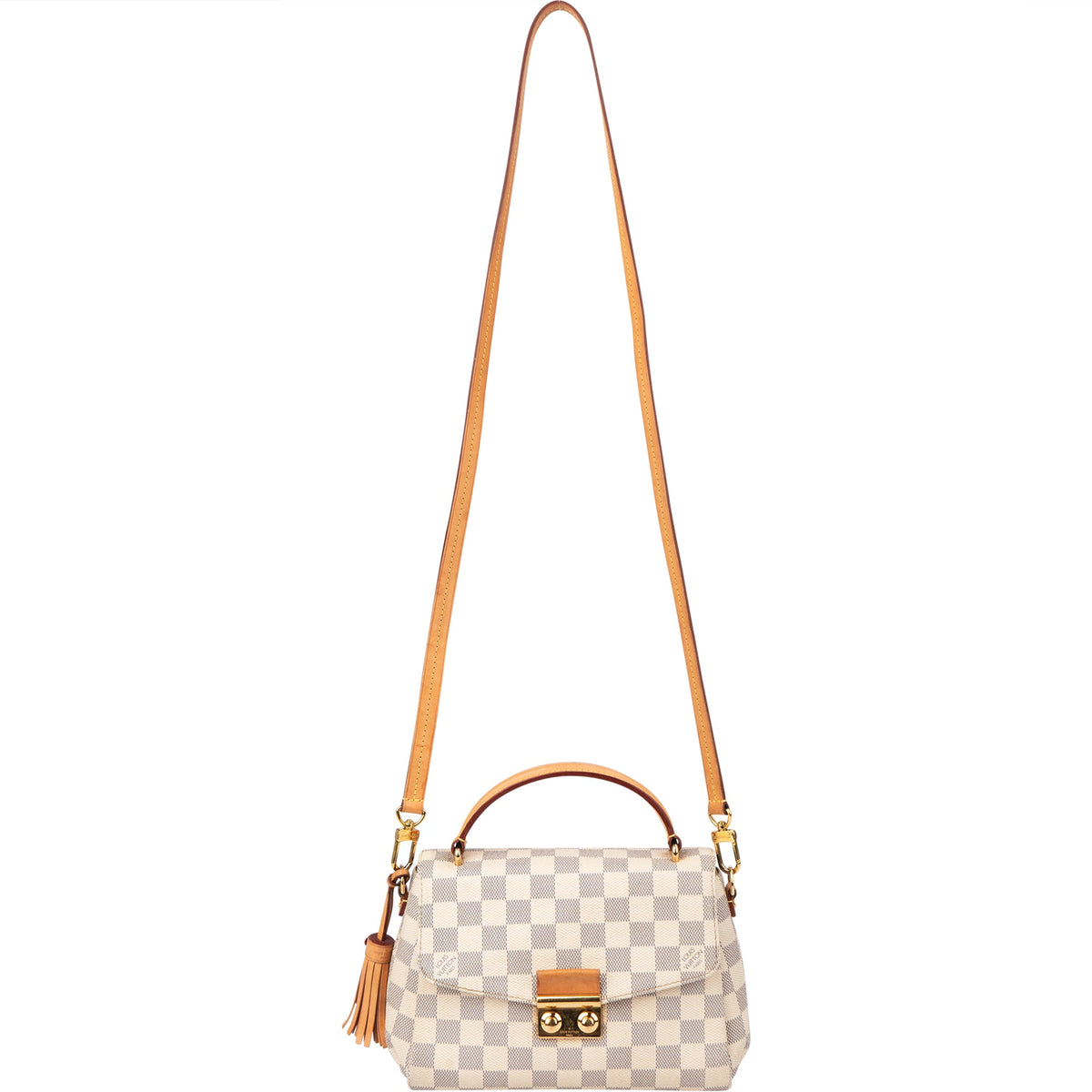 Bolso Louis Vuitton Damier Azur Monogram Croisette
