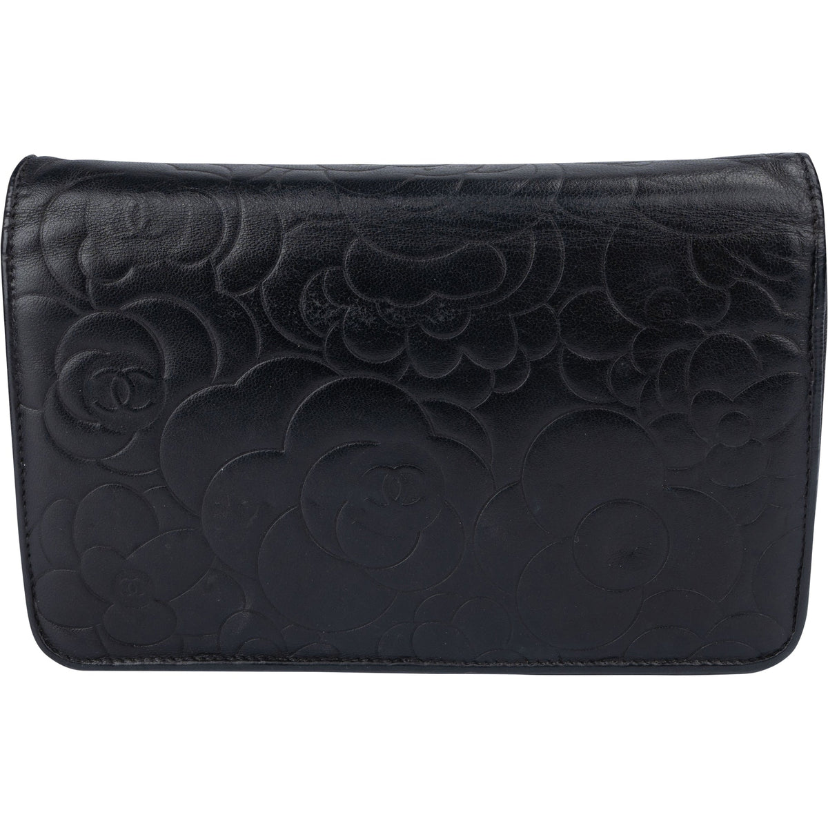Chanel Lammleder Camellia Wallet on Chain Umhängetasche, Bild 4 von 15