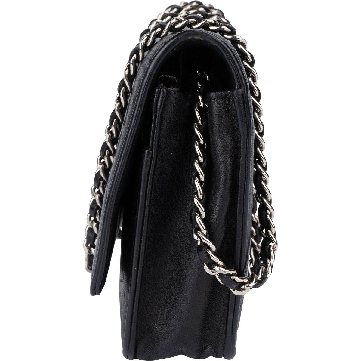 Chanel Lammleder Camellia Wallet on Chain Umhängetasche, Bild 5 von 15