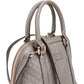 Gucci Microguccissima Leather Grey Mini Dome Handbag