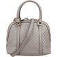 Gucci Microguccissima Leather Grey Mini Dome Handbag