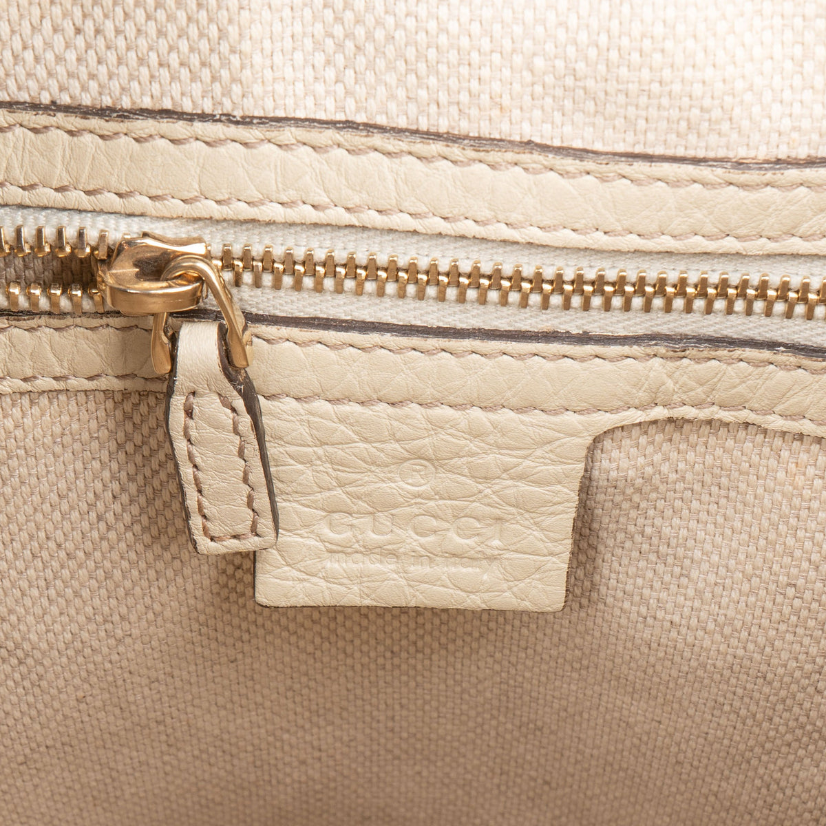 Borsa tote Gucci Diana Bambus Handle Small in tela Monogram GG