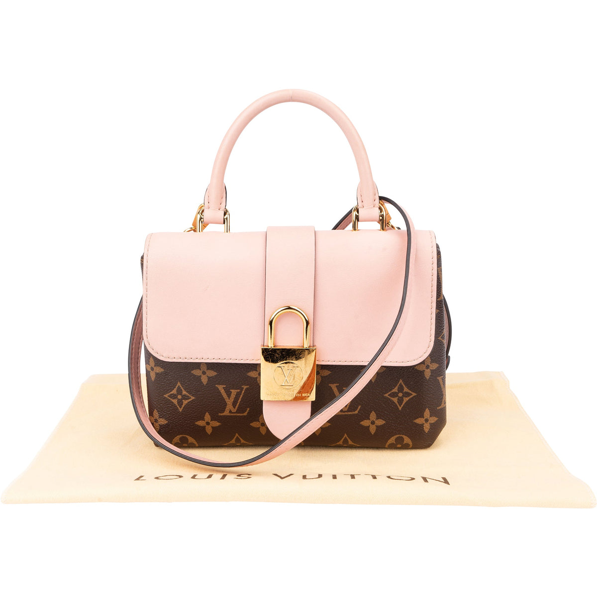 Bolso de mano Louis Vuitton Canvas Monogram Locky BB