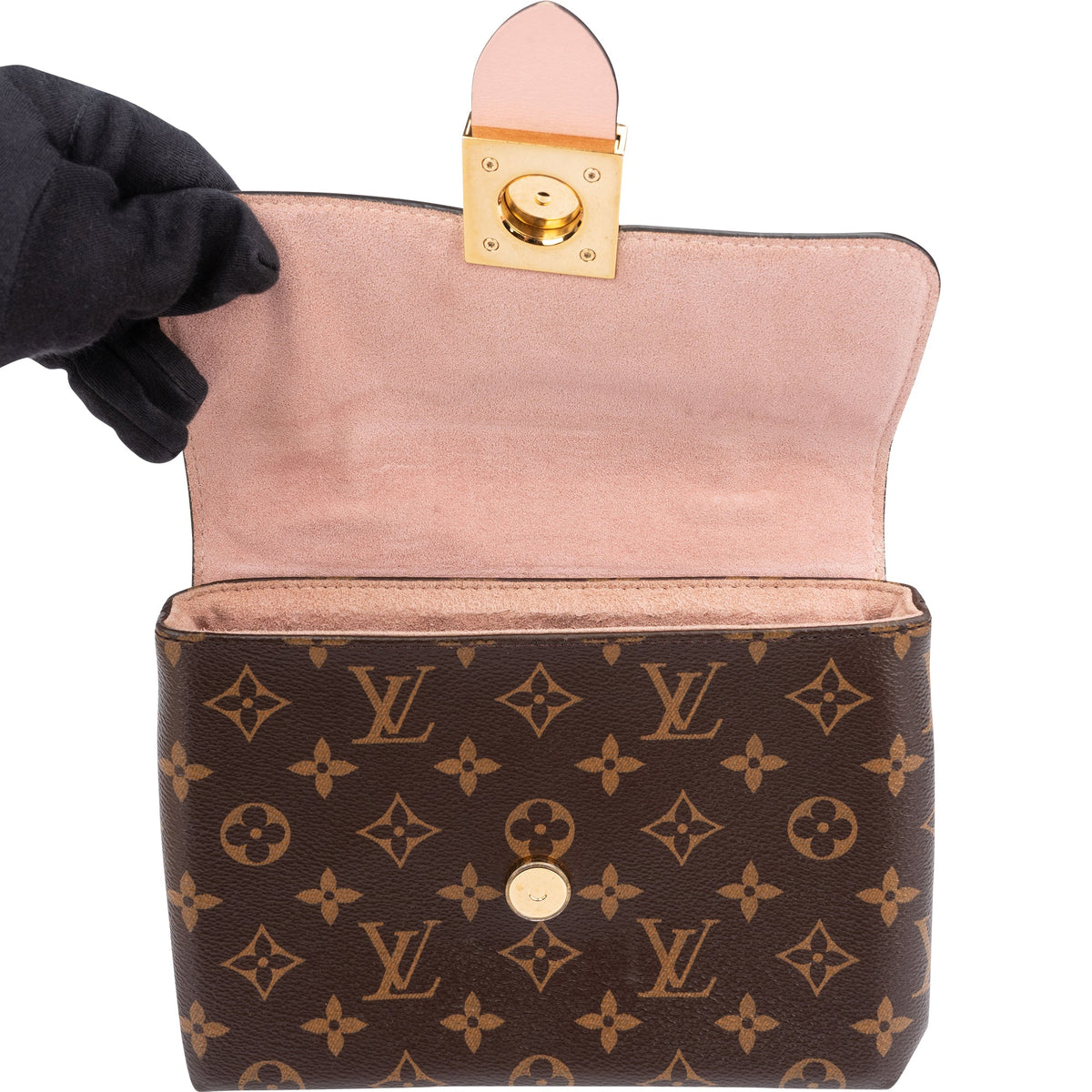 Bolso de mano Louis Vuitton Canvas Monogram Locky BB