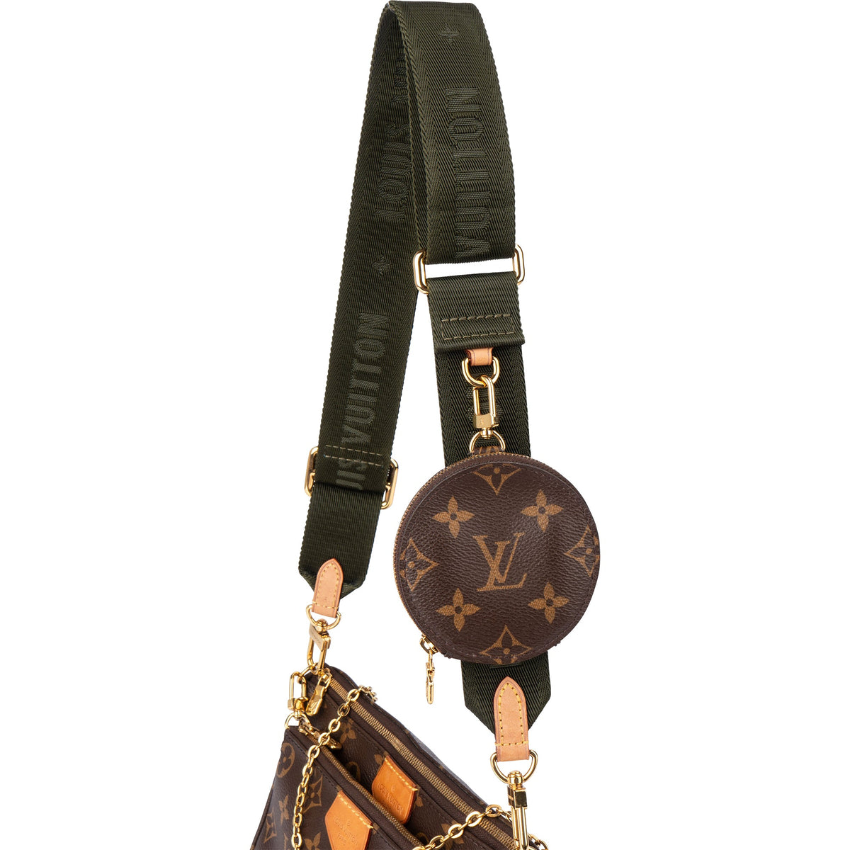 Louis Vuitton Canvas Monogram Multi Pochette Crossbody-tas M44813