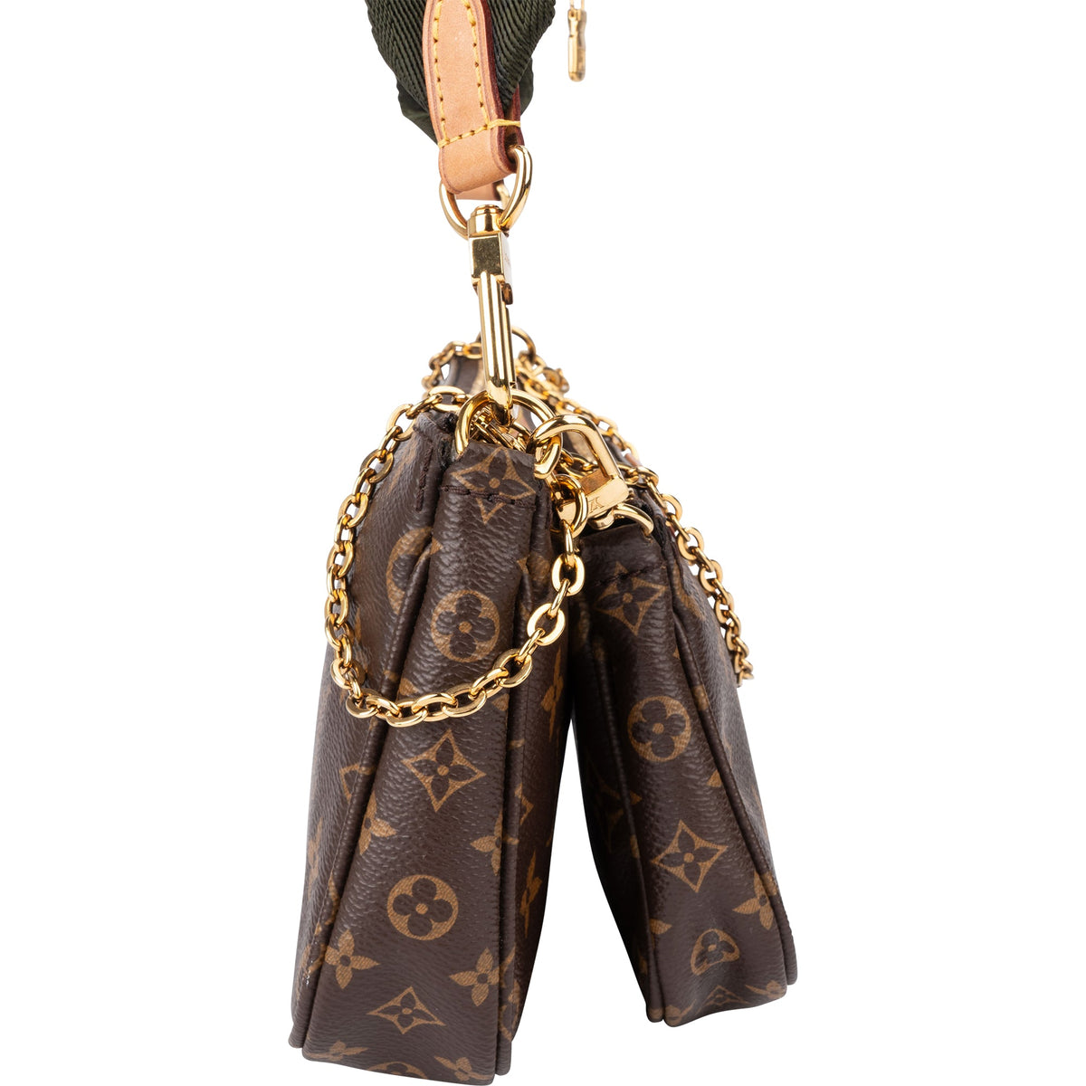 Louis Vuitton Canvas Monogram Multi Pochette Crossbody-tas M44813