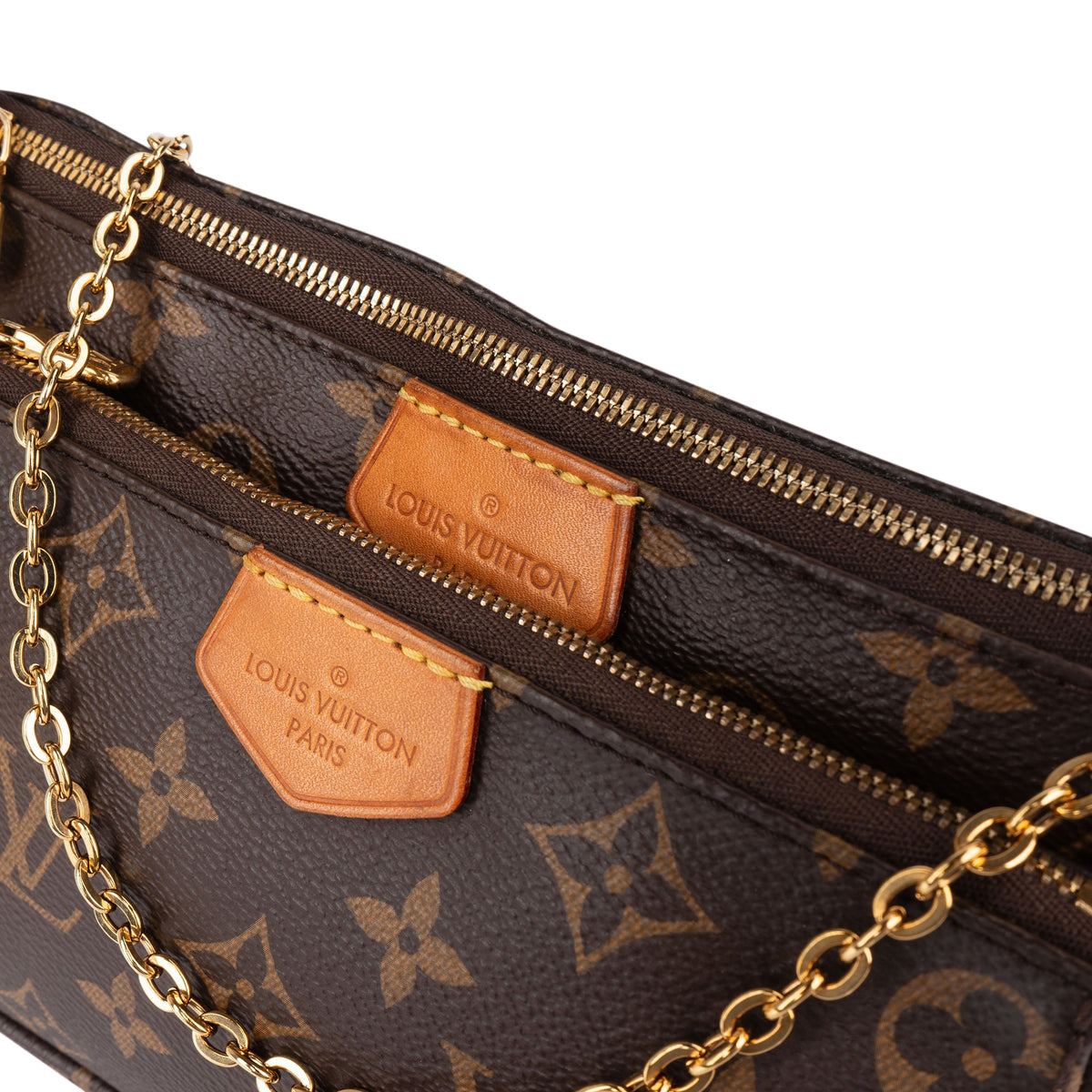 Louis Vuitton Canvas Monogram Multi Pochette Crossbody-tas M44813