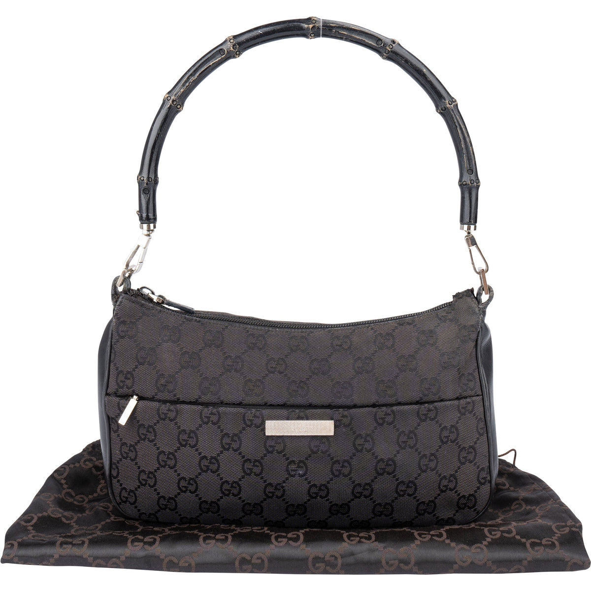 Borsa Gucci GG Monogram Bamboo
