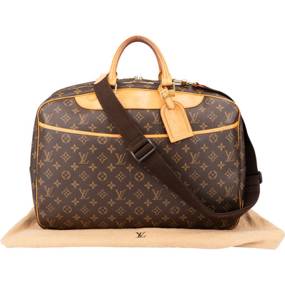 Louis Vuitton Canvas Monogram Alize Travel Bag