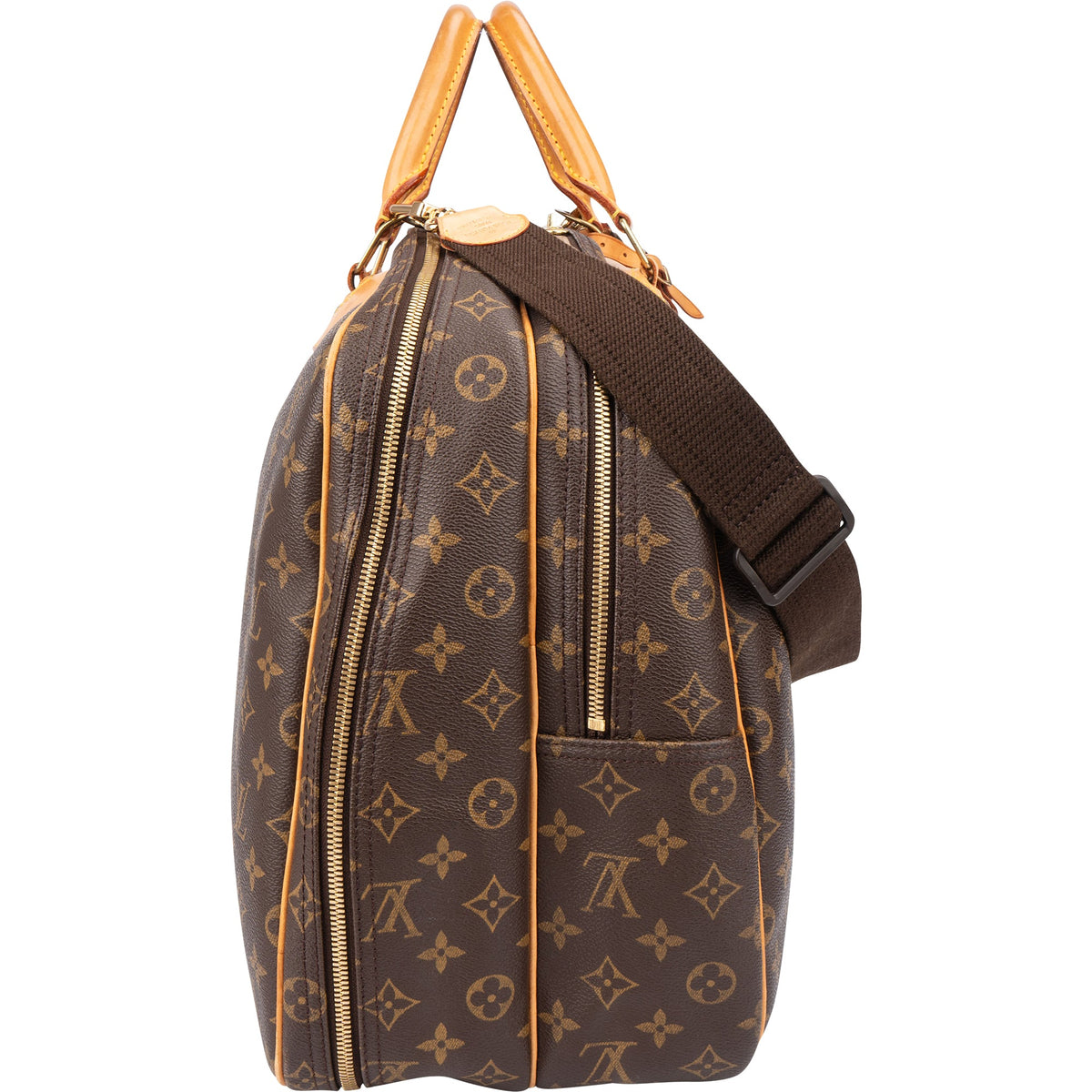 Sac de voyage Louis Vuitton Alize en toile Monogram