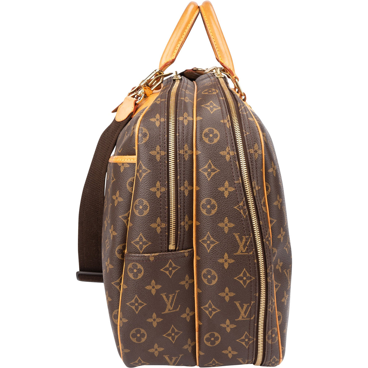 Sac de voyage Louis Vuitton Alize en toile Monogram