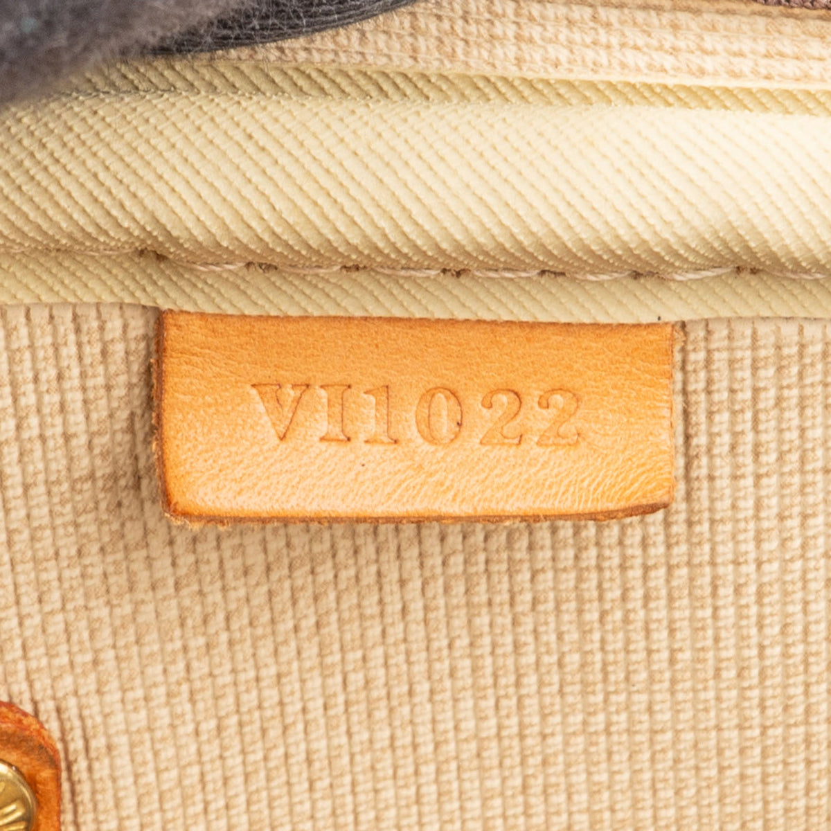 Sac de voyage Louis Vuitton Alize en toile Monogram