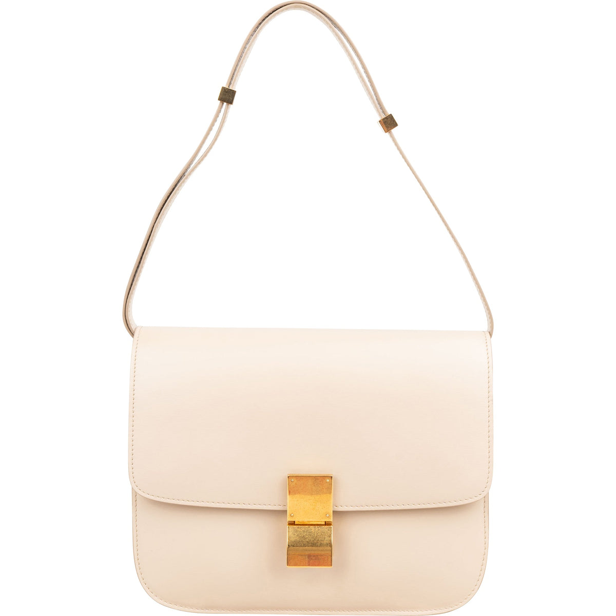 Celine Classic Box Medium aus Kalbsleder – Vorderansicht