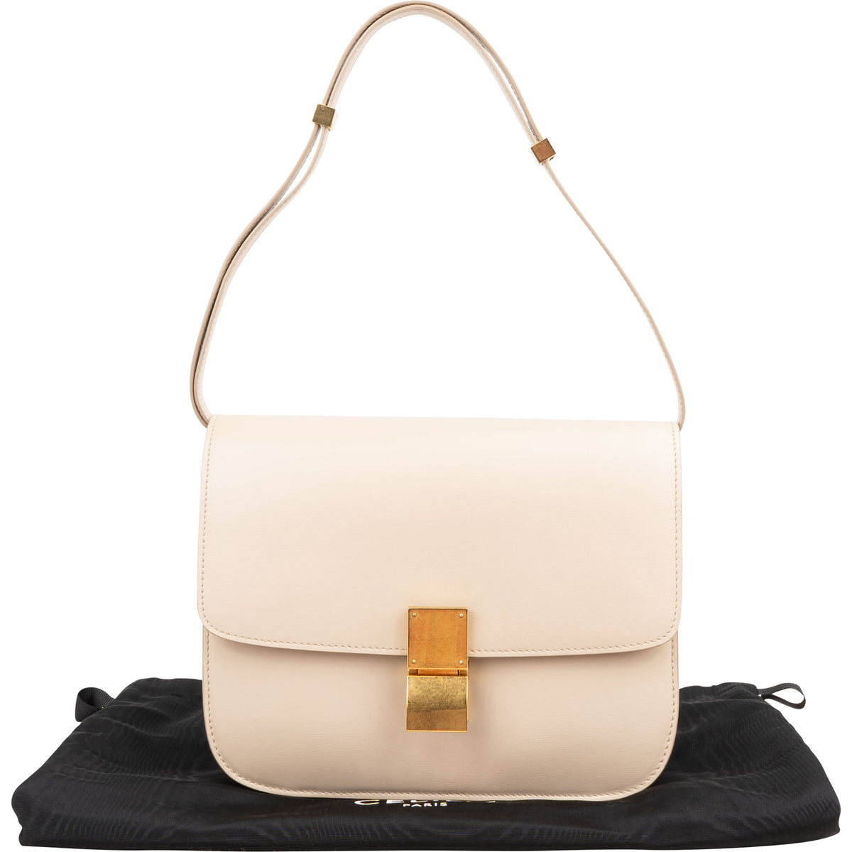 Celine Classic Box Medium aus Kalbsleder – Ansicht 2