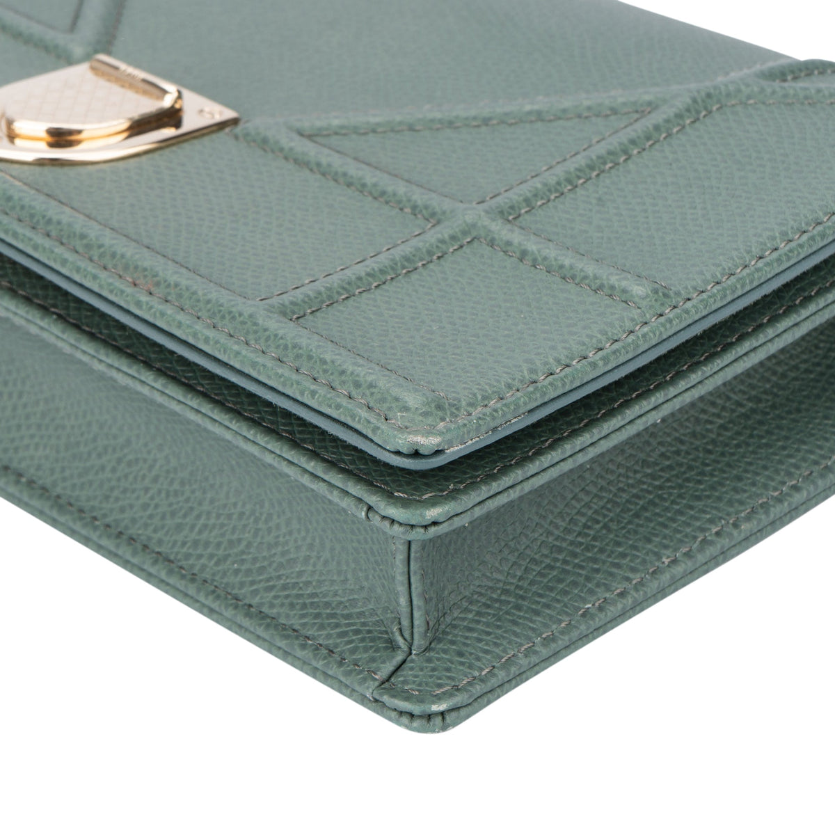 Dior Diorama Wallet on Chain aus Leder – Ansicht 8