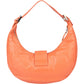 Fendi Orange Leder Limited FF Buckle Hobo, Bild 4 von 10