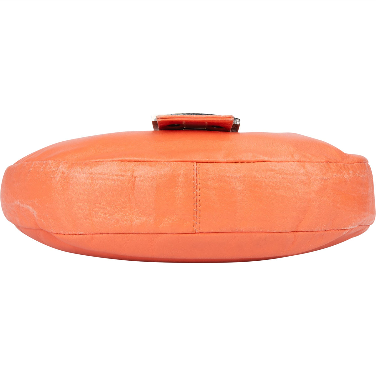 Fendi Orange Leder Limited FF Buckle Hobo, Bild 6 von 10
