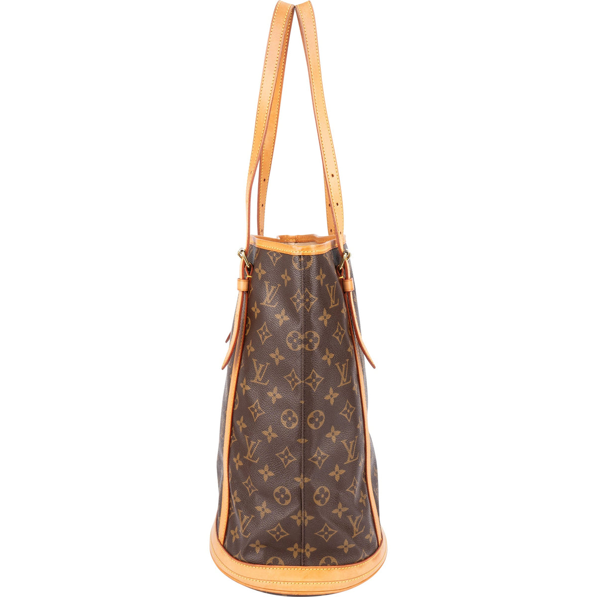 Borsa a spalla Louis Vuitton Bucket GM in tela Monogram