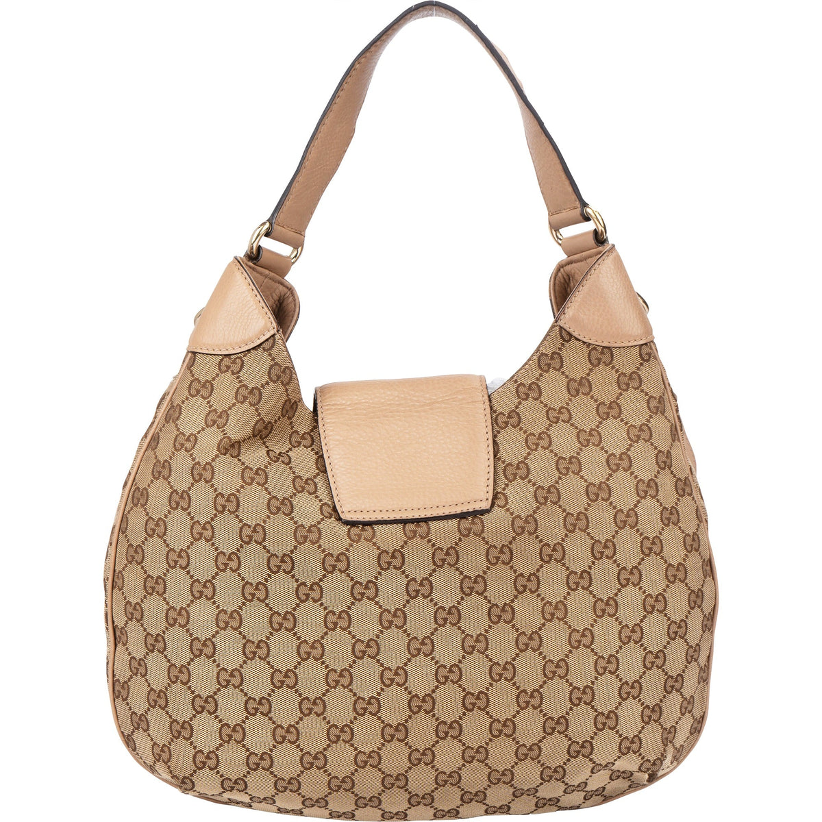 Gucci GG-monogram Horsebit Hobo-schoudertas