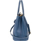 Prada Galleria aus blauem Saffiano-Leder – Ansicht 6