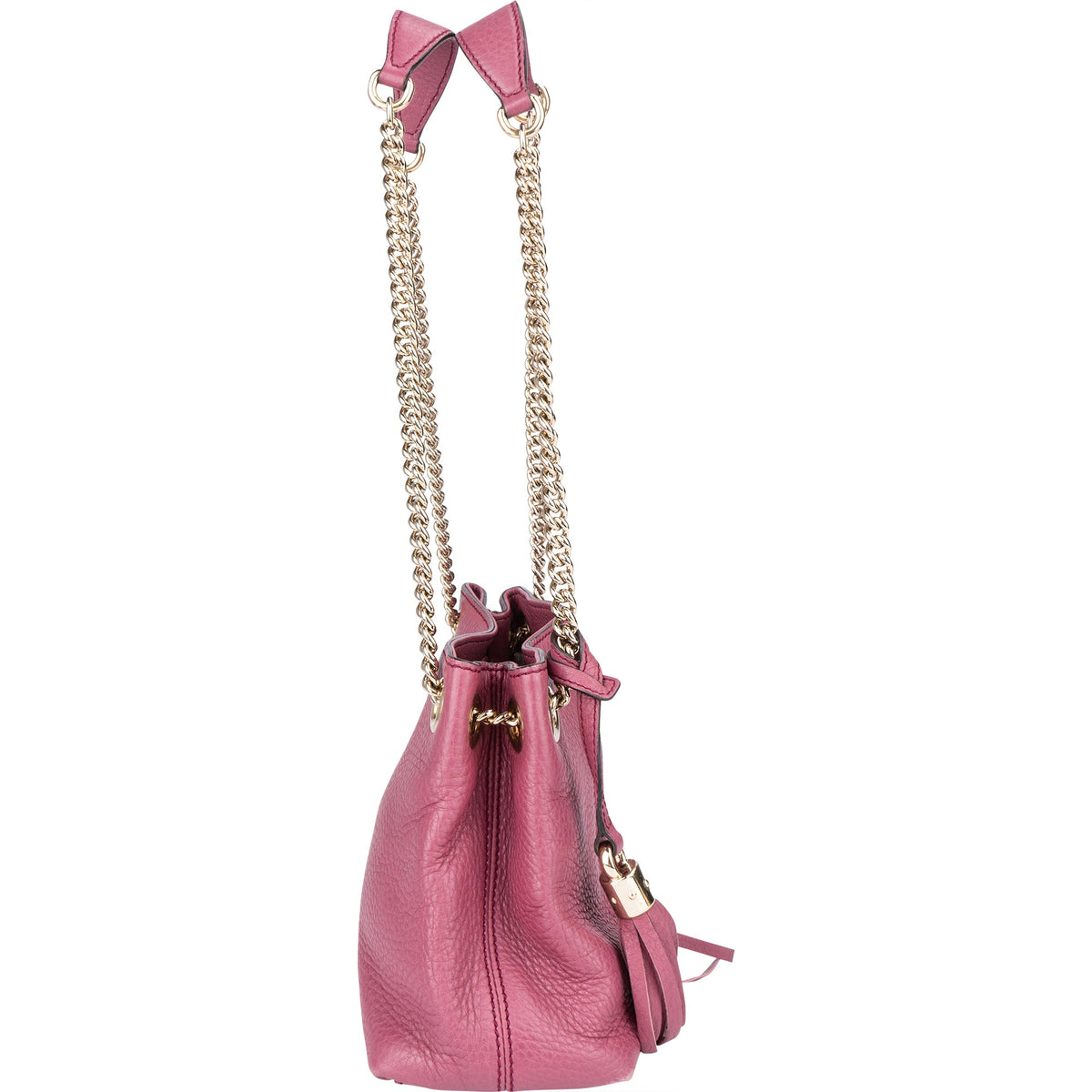 Gucci Soho crossbody tas van leer met GG-logo