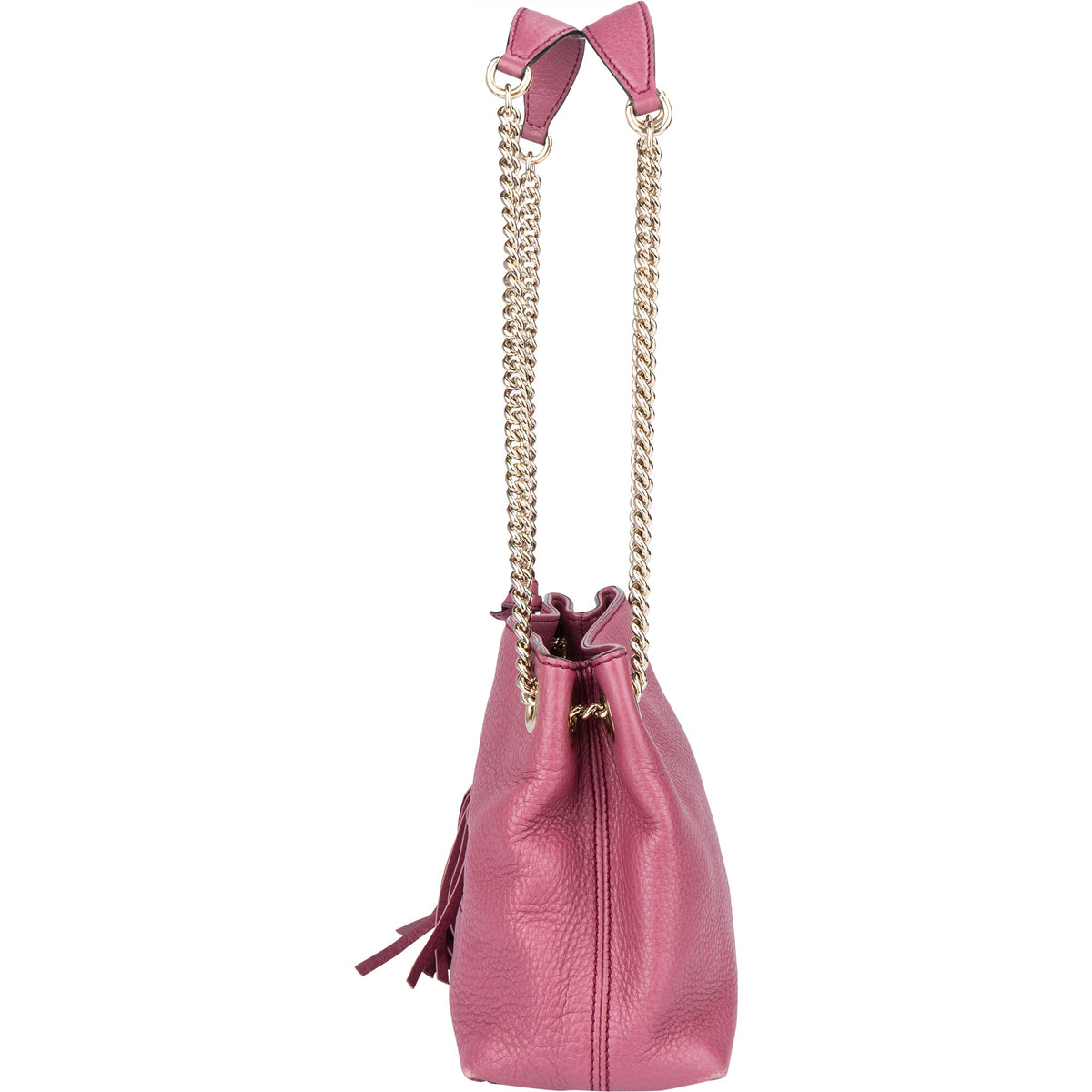 Gucci Soho crossbody tas van leer met GG-logo