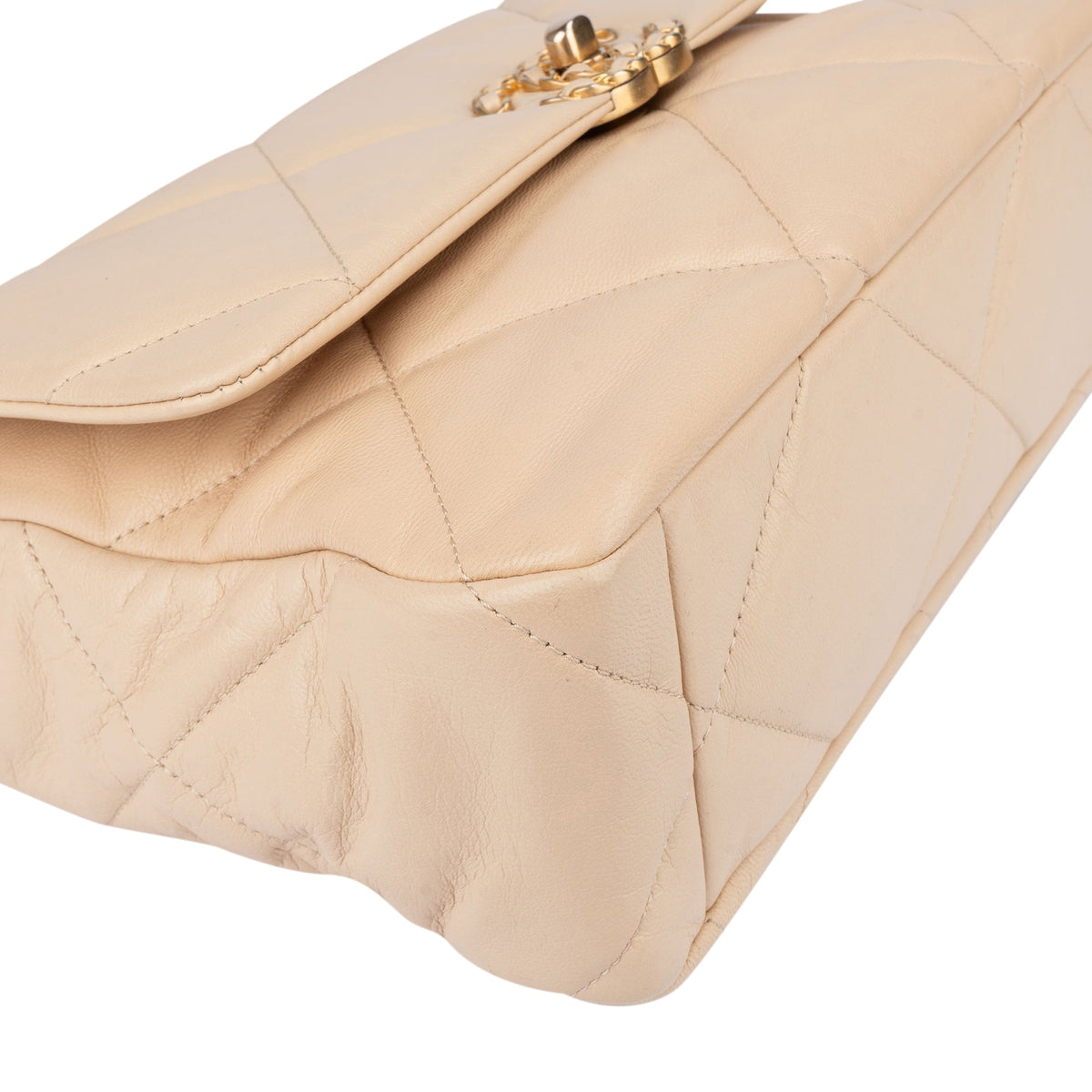 Chanel 19 Leder Single Flap Umhängetasche, Bild 7 von 15