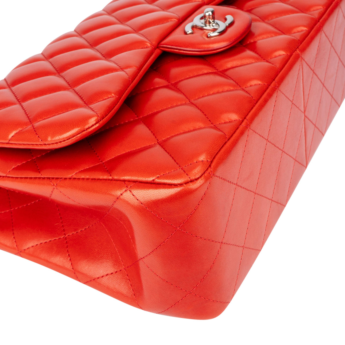 Chanel Lammleder Jumbo Double Flap Umhängetasche, Bild 7 von 16