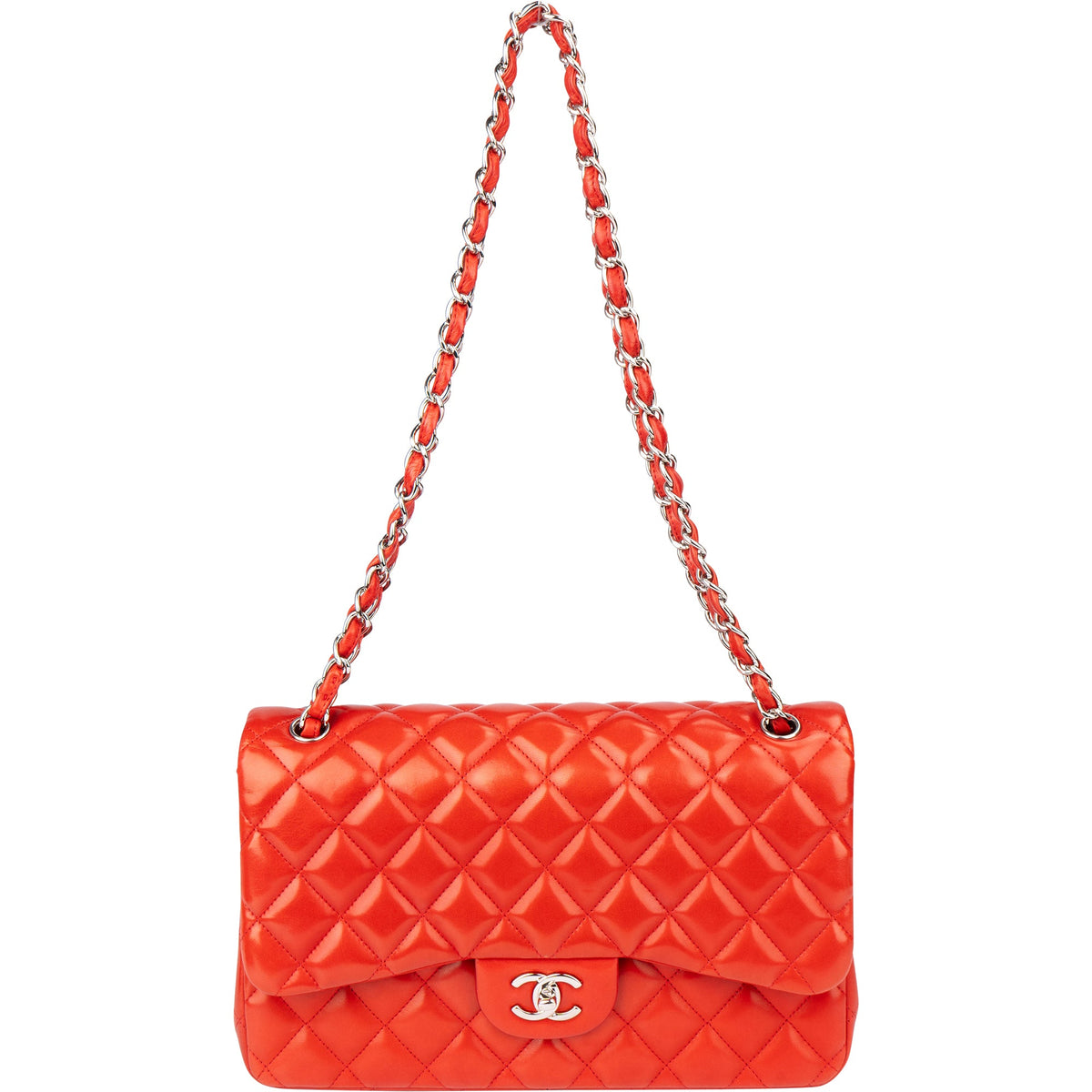 Chanel Lammleder Jumbo Double Flap Umhängetasche, Bild 11 von 16