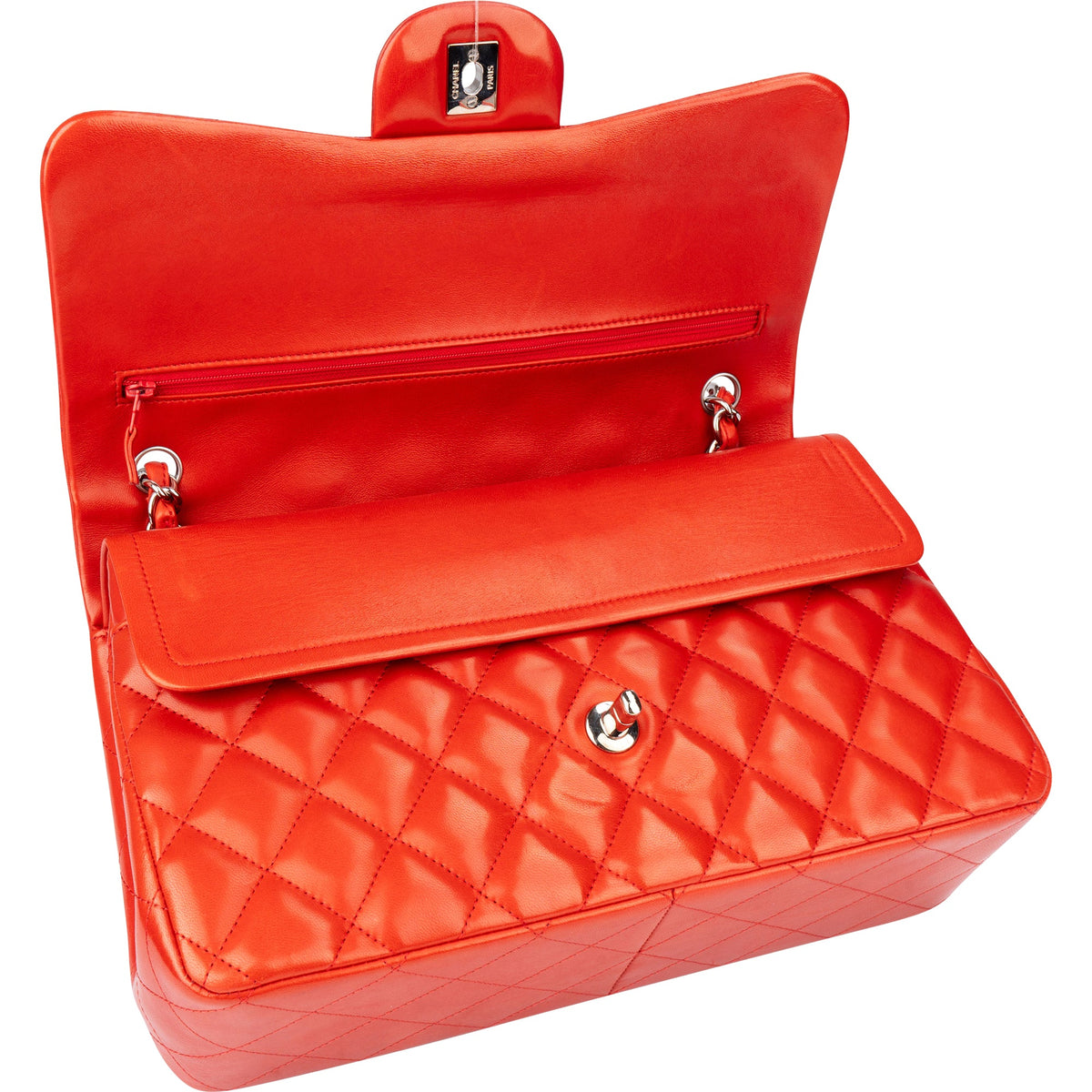 Chanel Lammleder Jumbo Double Flap Umhängetasche, Bild 13 von 16