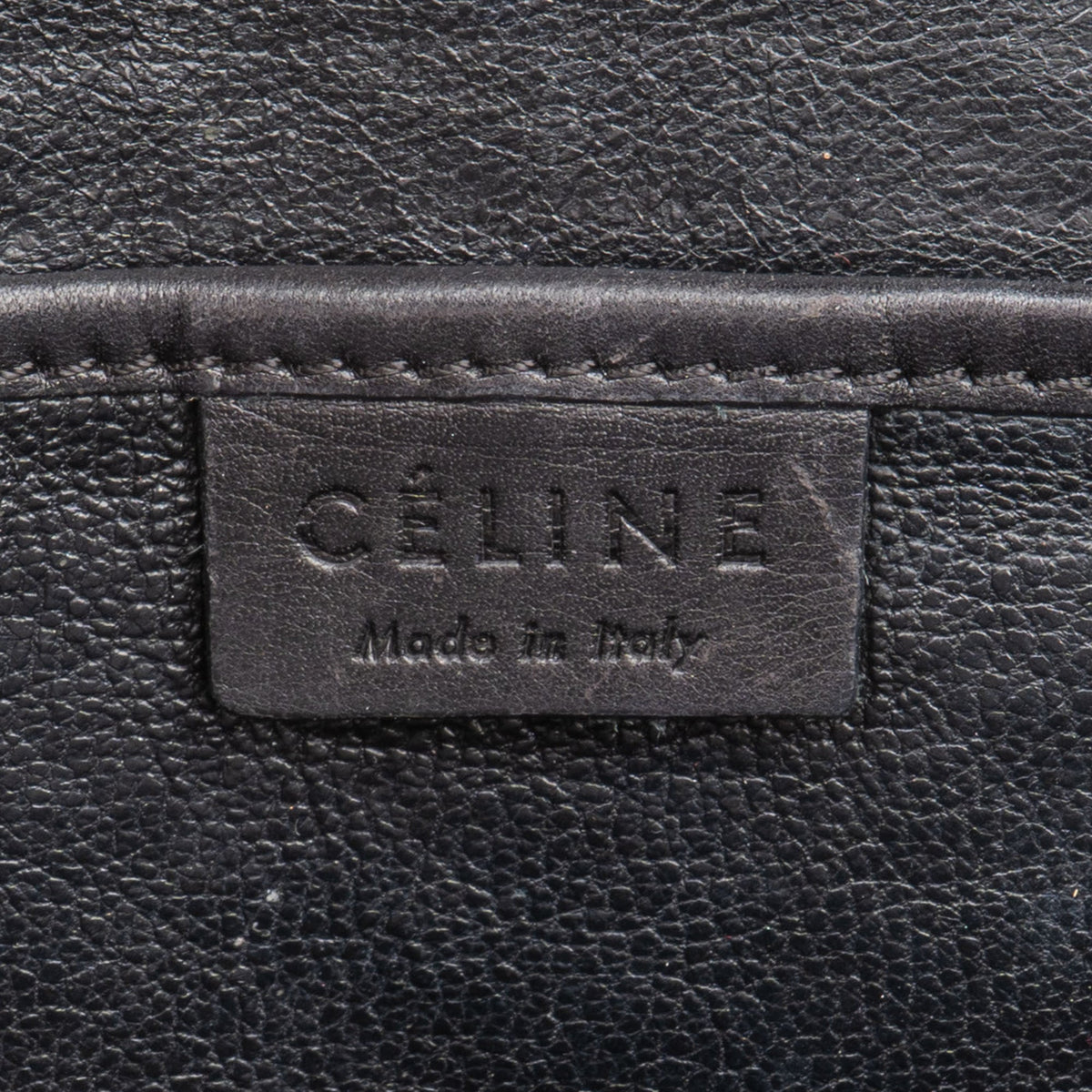 Celine Tricolor Leren Luggage Handtas