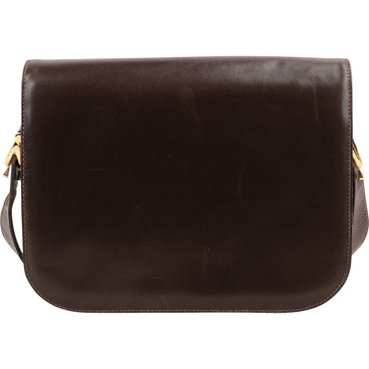 Celine Boxcalf Leder Horse Carriage Schultertasche, Bild 3 von 9