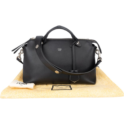 Sac à main Fendi By The Way en cuir noir