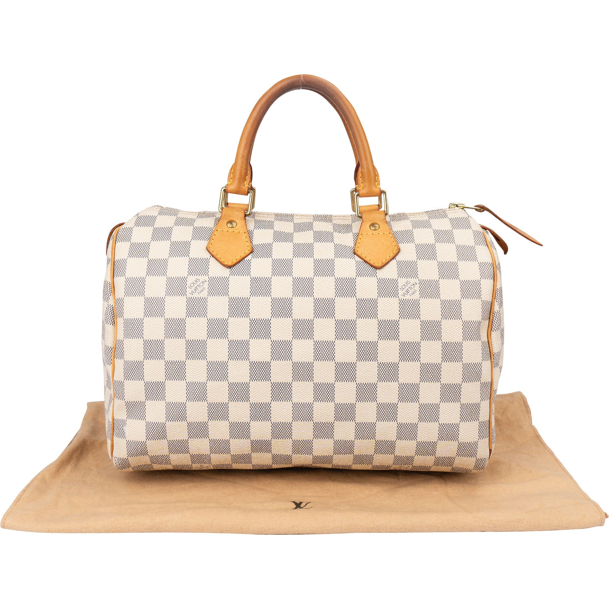 Louis Vuitton Damier Azur Monogram Speedy 30 Handtasche, Bild 2 von 10