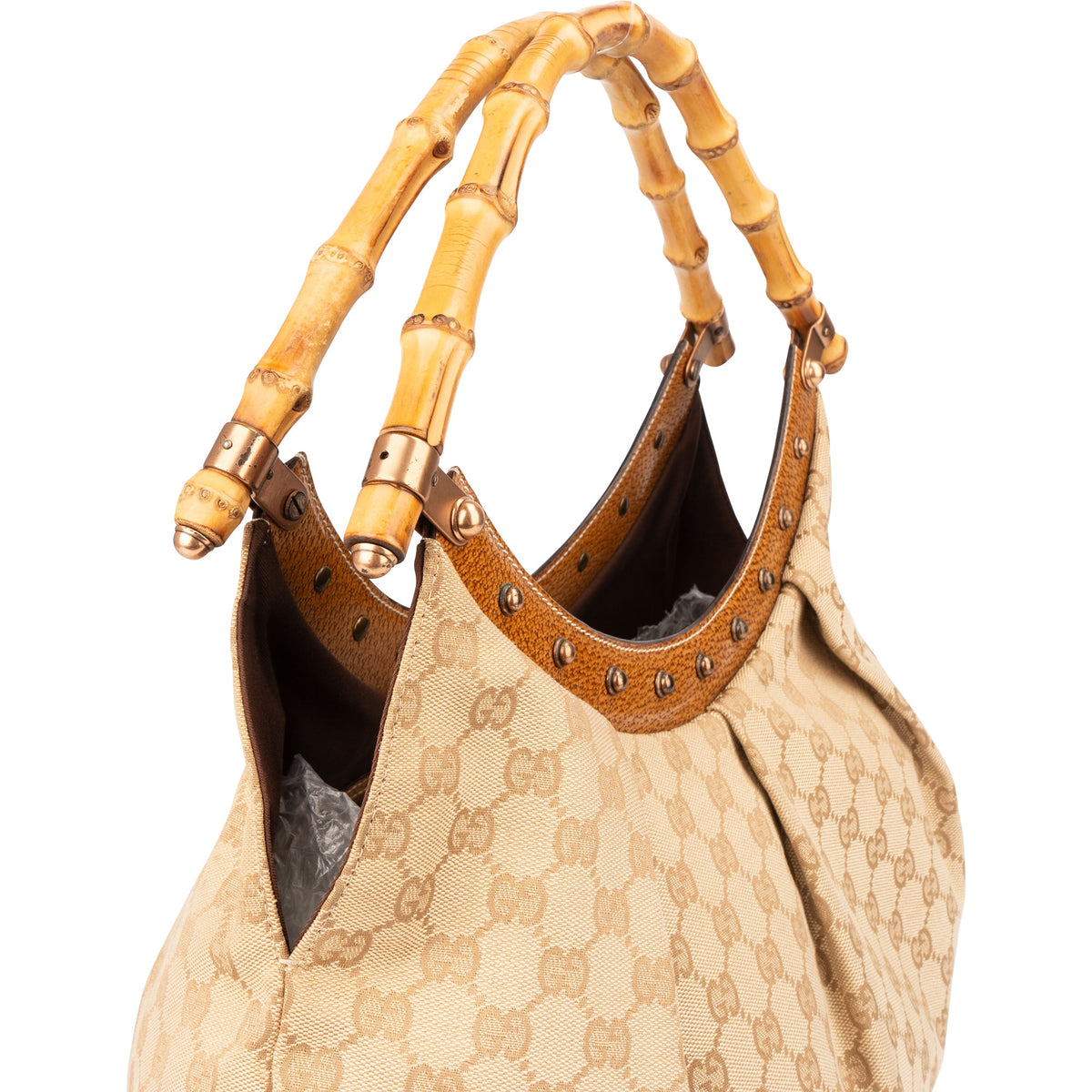 Gucci Bamboo aus GG Canvas – Ansicht 2