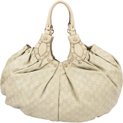 Gucci leren GG-monogram Pelham handtas