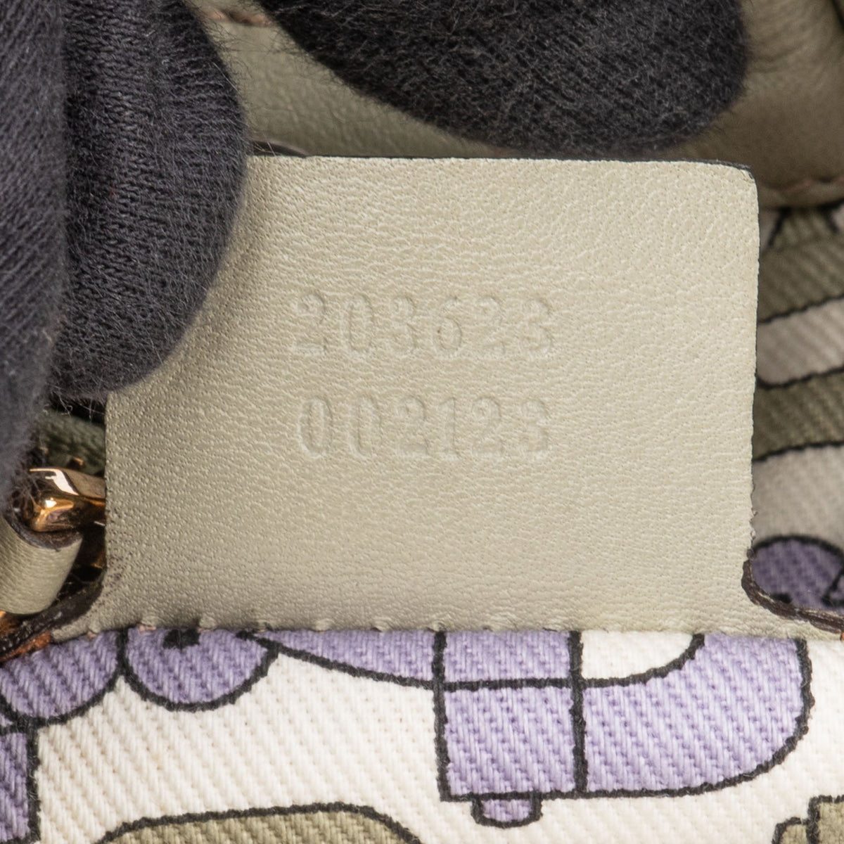 Gucci Leder GG Monogram Pelham Handtasche, Bild 11 von 11