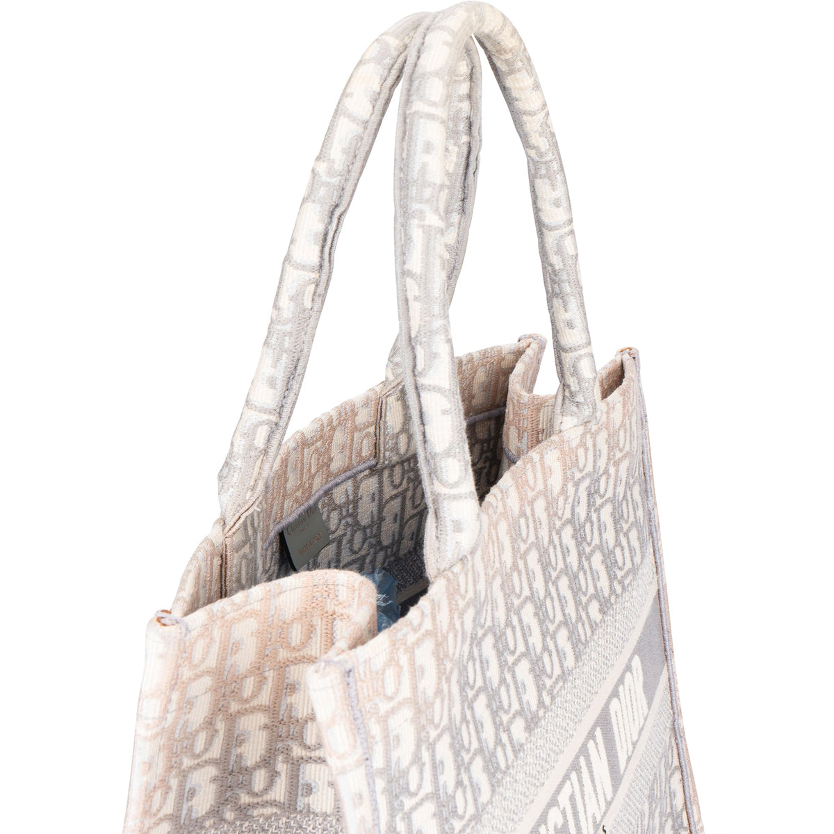 Christian Dior Trotter Monogram Small Book Tote Handtas