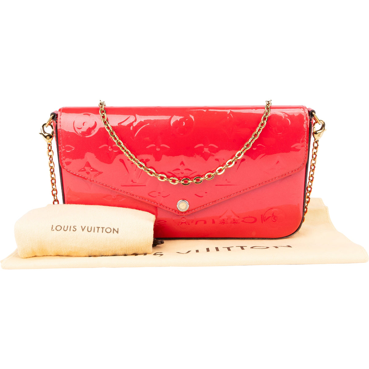 Bolso bandolera Louis Vuitton Vernis Monogram Felicie