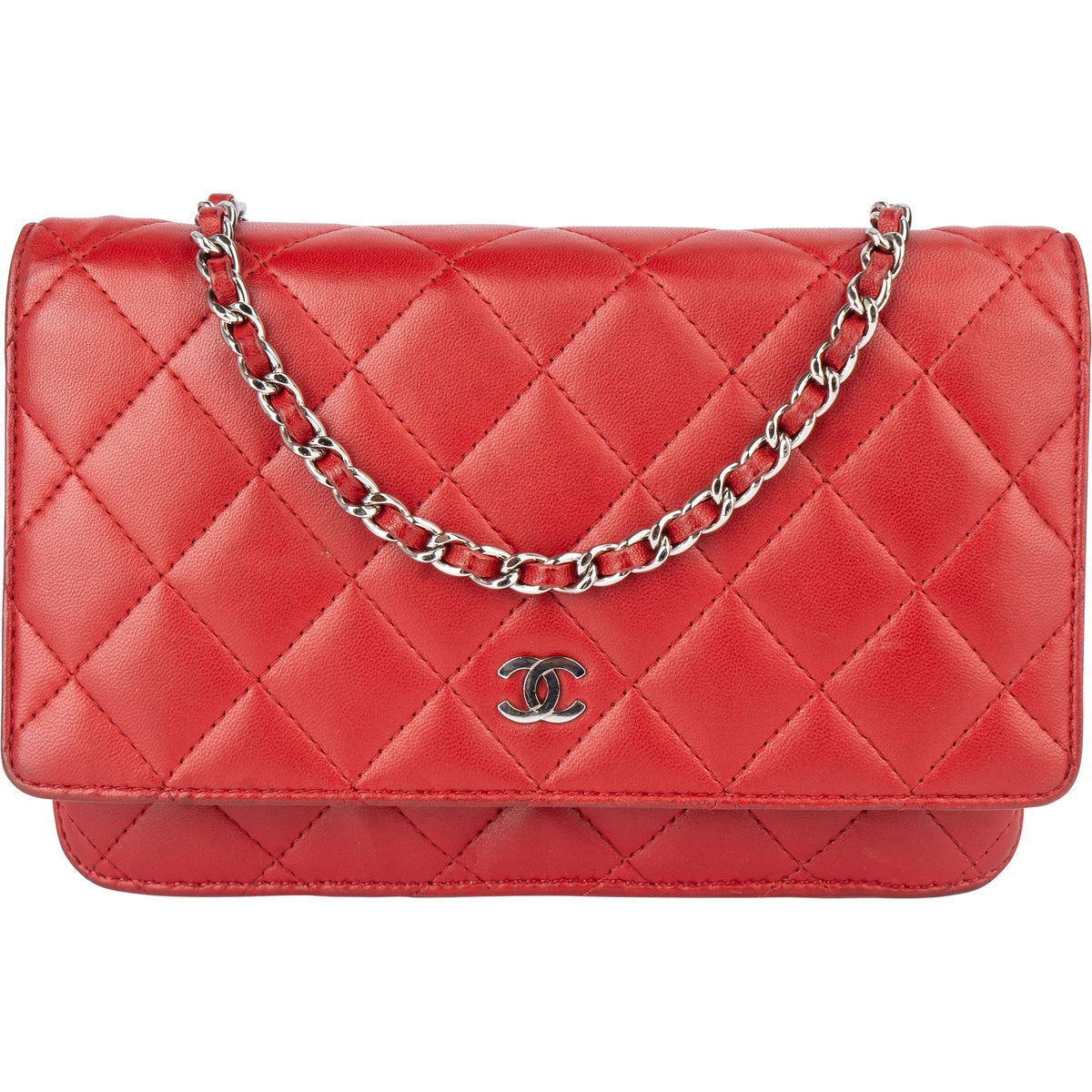 Chanel WOC aus Lammleder – Vorderansicht
