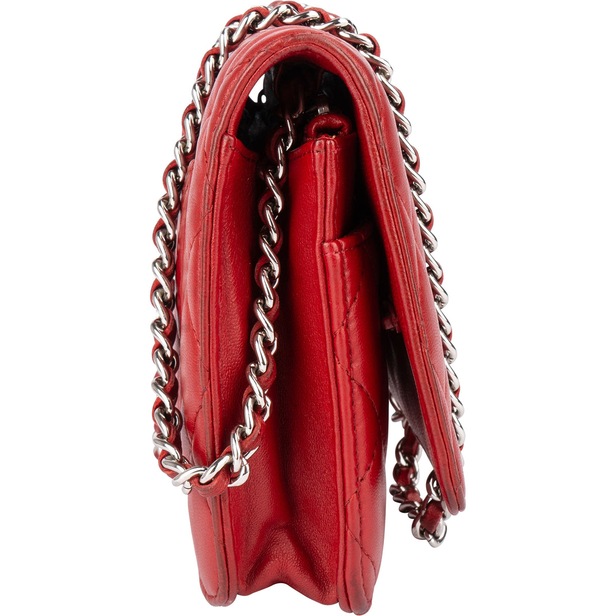 Chanel Lammleder Wallet on Chain Umhängetasche, Bild 3 von 15