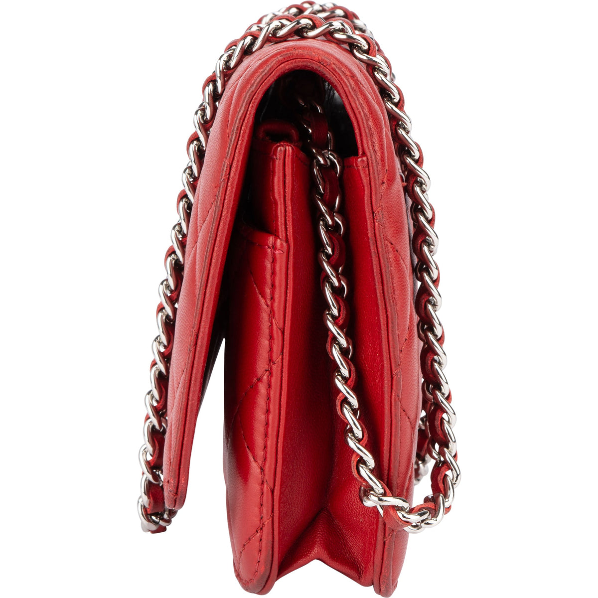Chanel Lammleder Wallet on Chain Umhängetasche, Bild 5 von 15