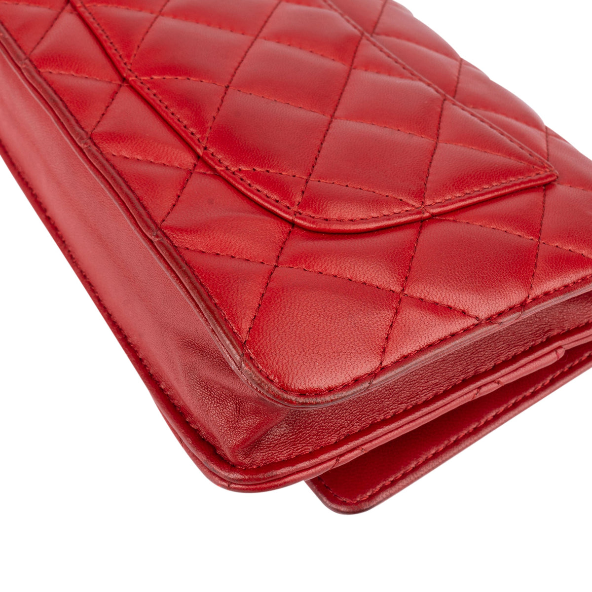 Chanel Lammleder Wallet on Chain Umhängetasche, Bild 8 von 15