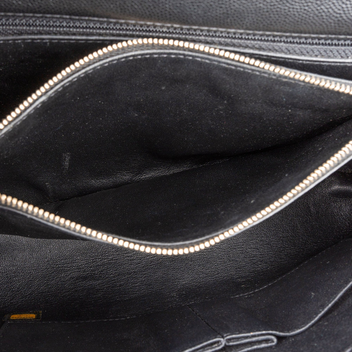 Chanel hagedissenleren gewatteerde Caviar lederen CC Coco Top Handle handtas