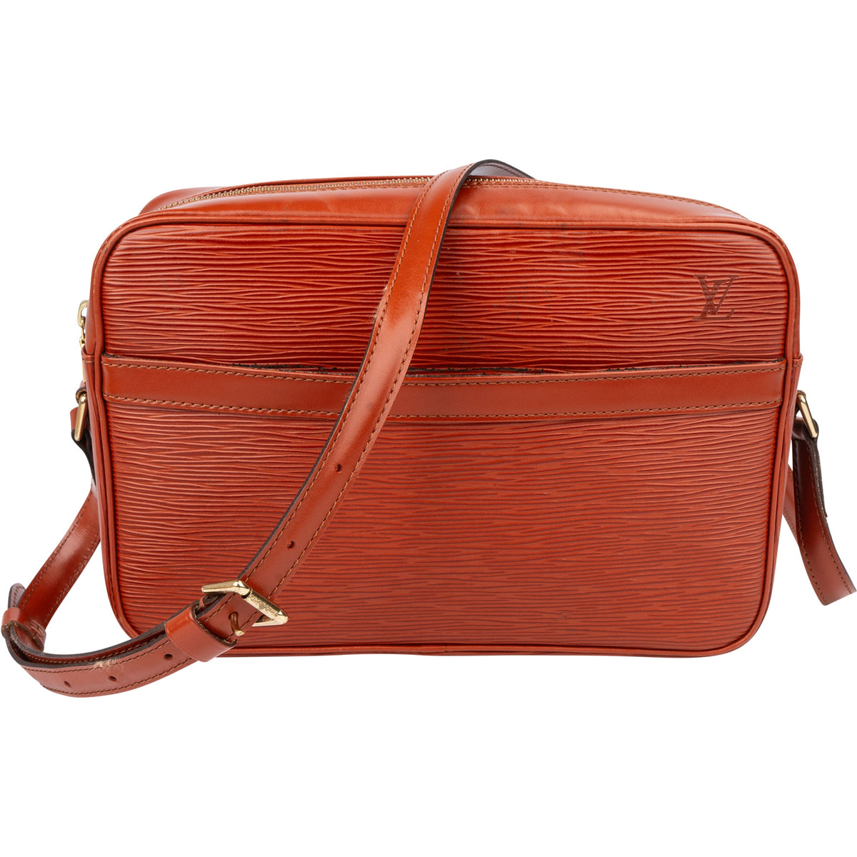 Louis Vuitton Cognac Epi-lederen Trocadero 27 crossbodytas
