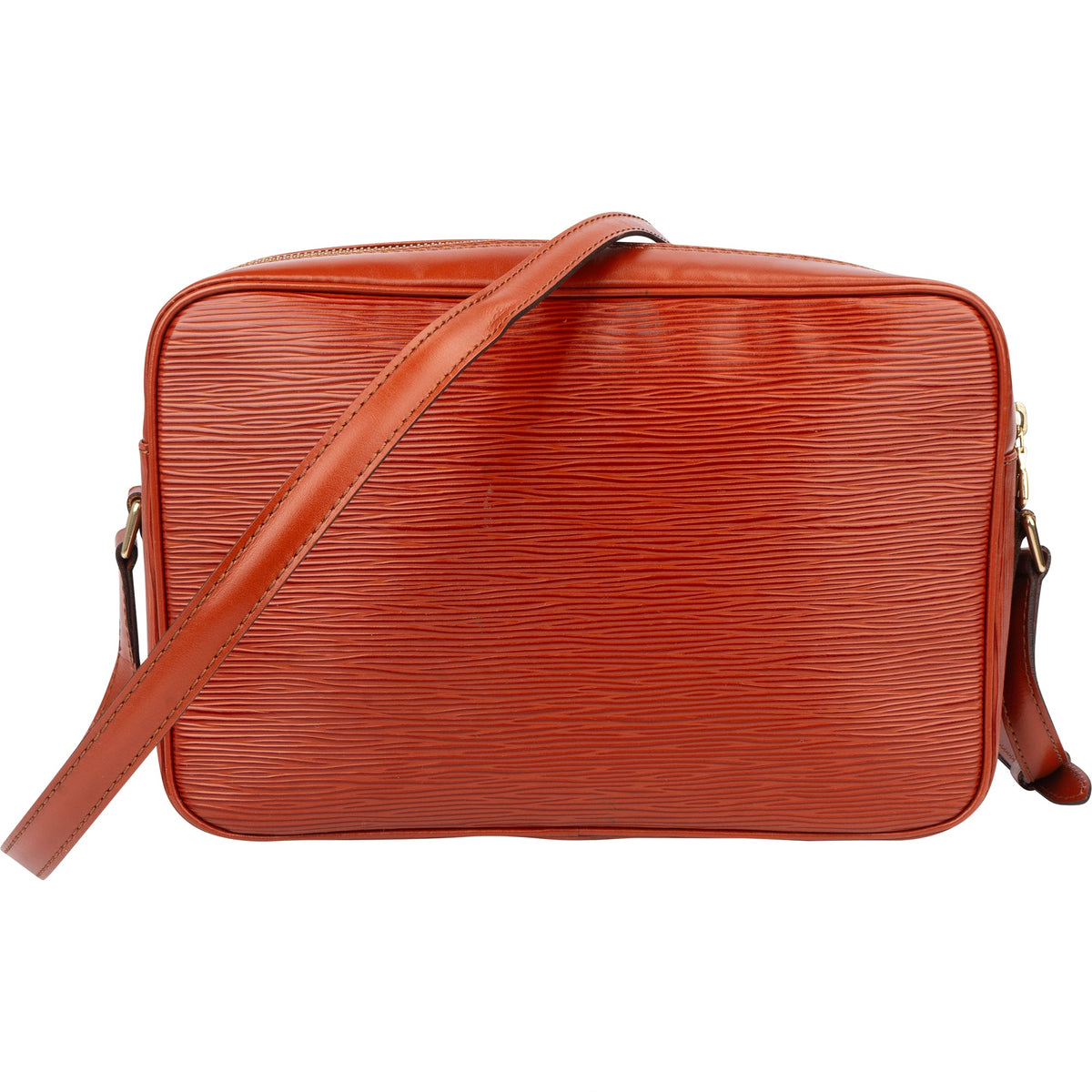 Louis Vuitton Cognac Epi-lederen Trocadero 27 crossbodytas