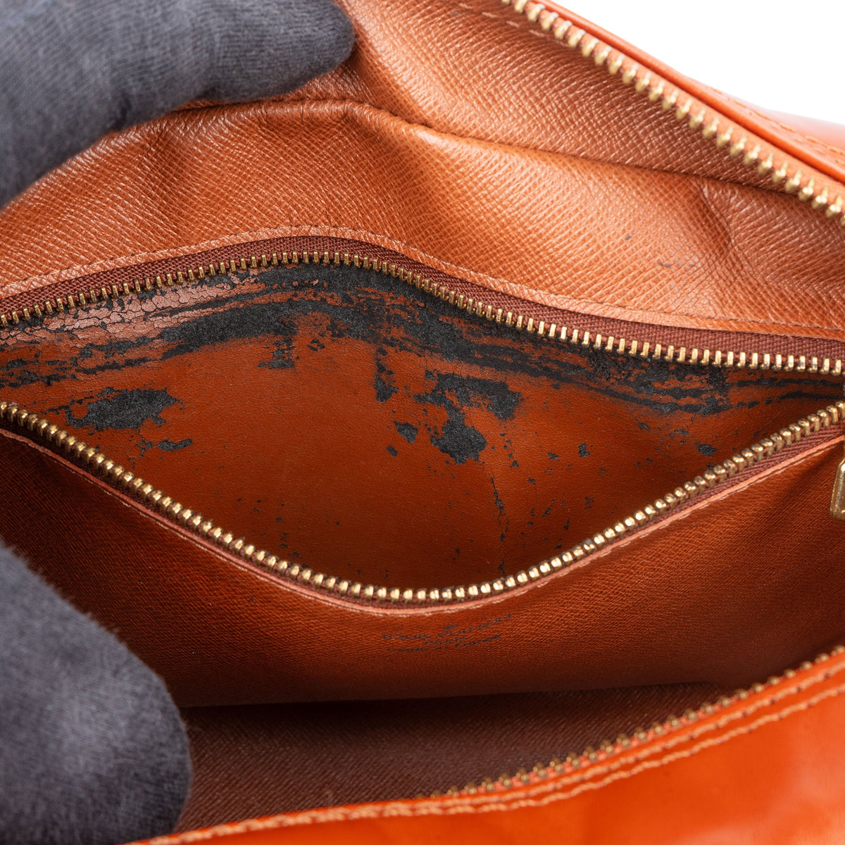 Louis Vuitton Cognac Epi-lederen Trocadero 27 crossbodytas