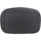 Borsa a spalla Louis Vuitton Lockme Bucket in pelle nera