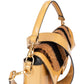 Borsa a mano Fendi Baguette Buckle in shearling